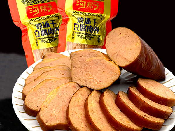 鸡汤干豆腐卷